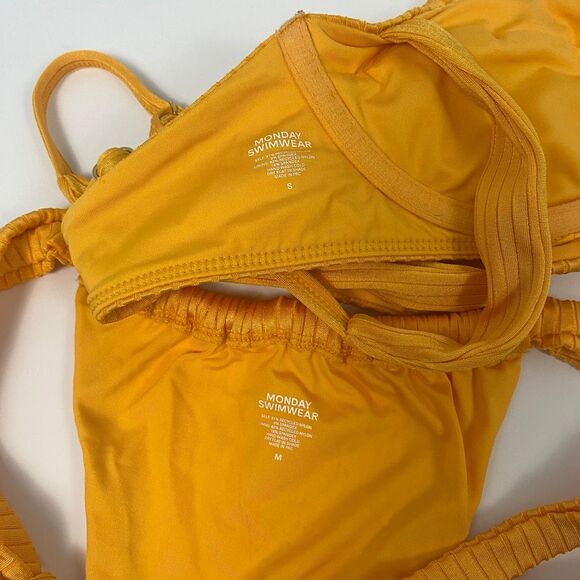 Monday Swimwear Clovelly Top (S) & Malta Bottom (M) Bikini - Picture 3 of 7